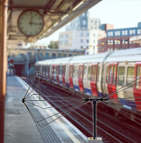 EMC Site Survey performed at train station to determine (EM) phenomena/Radio Frequency (RF)